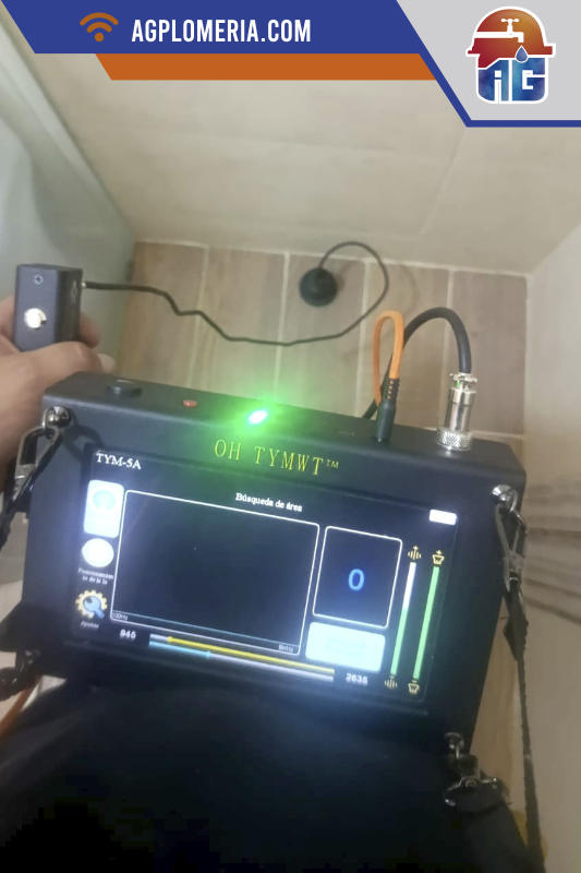 detección de fugas subterráneas en Bucaramanga