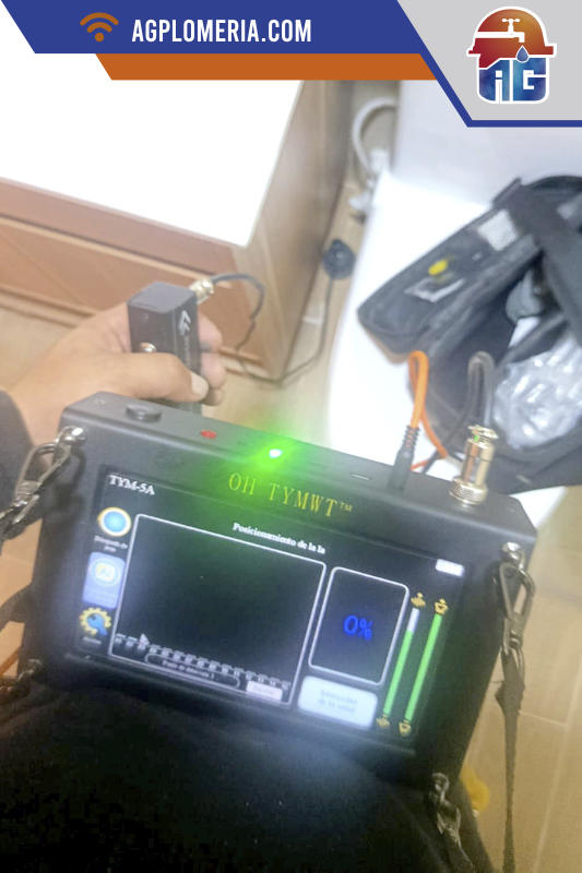 detección de fugas subterráneas en Bucaramanga
