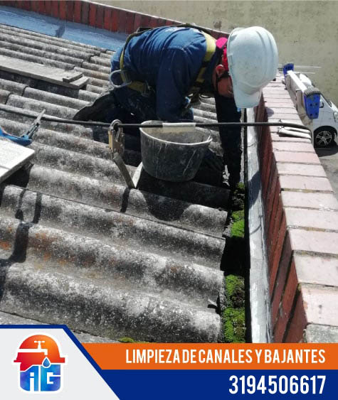 limpieza de canales y bajantes en Bucaramanga