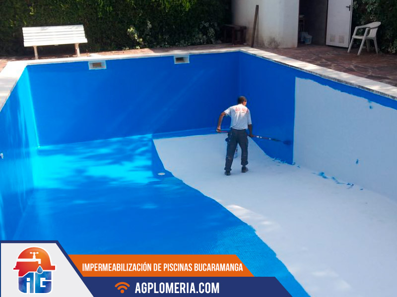 servicio especializado en impermeabilización de piscinas en Bucaramanga