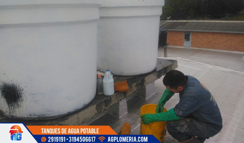 mantenimiento de tanques de agua potable en Bucaramanga